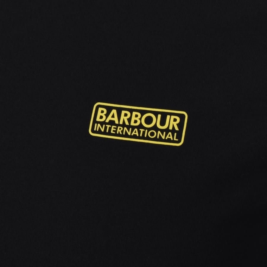 Alternative Image for ProductBarbour International Logo T Shirt Black3